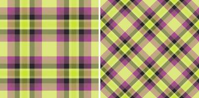 achtergrond patroon tartan. controleren textiel textuur. plaid vector naadloos kleding stof.