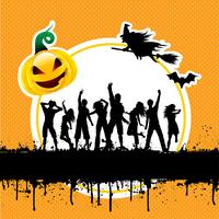 Halloween-feest achtergrond vector