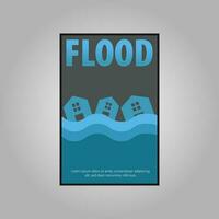 overstroming icoon logo vector