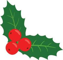 Kerstmis hulst illustratie vector