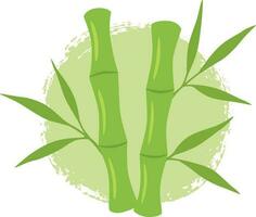 bamboe logo sjabloon ontwerp vector. vector