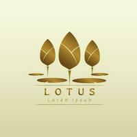 lotusbloem logo vector