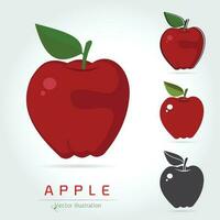 appels fruit vector illustratie