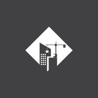 huis bouw logo vector sjabloon