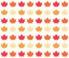 herfst kleurrijk bladeren patroon. seizoensgebonden inhoud. vector