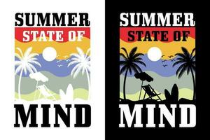 zomer t-shirt ontwerp bundel, zomer strand vakantie t-shirts, zomer surfing t-shirt vector ontwerp