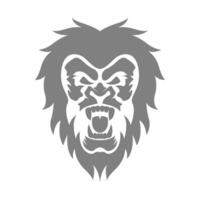 monster yeti logo icoon ontwerp vector