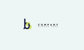 bs alfabet brieven initialen monogram logo sb, b en s vector