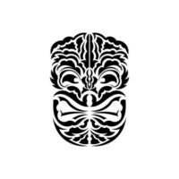 tribal masker. traditioneel totem symbool. hawaiiaans stijl. vector illustratie geïsoleerd Aan wit achtergrond.