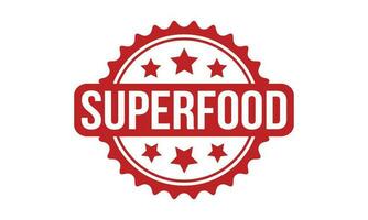 superfood rubber postzegel zegel vector