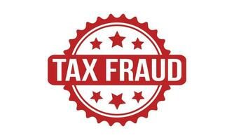 belasting fraude rubber postzegel zegel vector