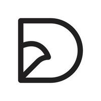 d brief logo vector vrij downloaden