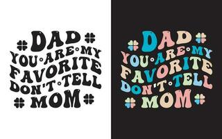 vaders dag t shirt, vader typografie vector ontwerp,