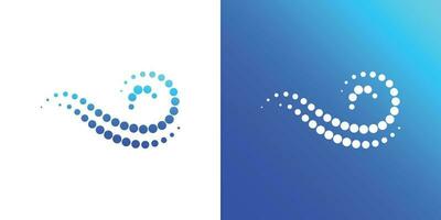 professioneel Golf punt icoon logo ontwerp sjabloon Aan wit en blauw achtergrond.txt vector