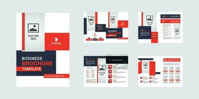 professioneel en creatief multipurpose bedrijf brochure minimalistische ontwerp afdrukken sjabloon vector