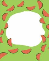 fruit groet kaart ontwerp vector