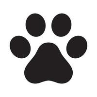 hond poot vector voetafdruk logo icoon symbool grafisch illustratie kat Frans bulldog tekenfilm