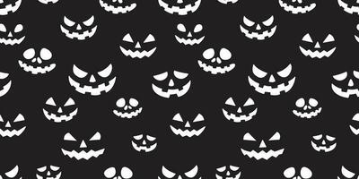 halloween naadloos patroon pompoen vector geest sjaal geïsoleerd tegel achtergrond herhaling behang zwart