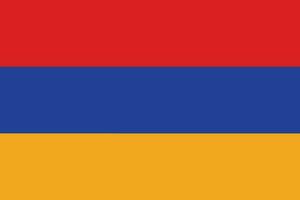 vlag van armenië vector
