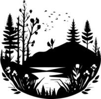 natuur - hoog kwaliteit vector logo - vector illustratie ideaal voor t-shirt grafisch