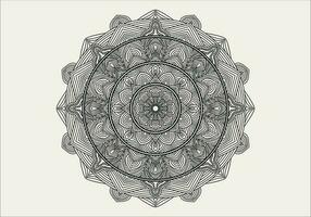 vector mandala kleur bladzijde. mandala illustratie voor kleur boek.