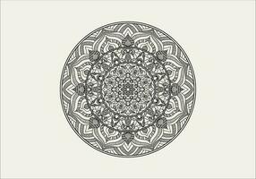 vector mandala kleur bladzijde. mandala illustratie voor kleur boek.