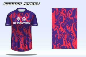 voetbal Jersey sport t-shirt ontwerp mockup voor Amerikaans voetbal club vector