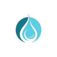 waterdruppel logo sjabloon vector