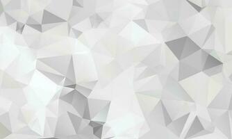 wit kleur veelhoek achtergrond ontwerp, abstract meetkundig origami stijl met helling vector