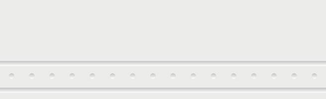 witte vector panoramische achtergrond met rechte lijnen en gaten