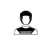 taekwondo avatar vector icoon illustratie