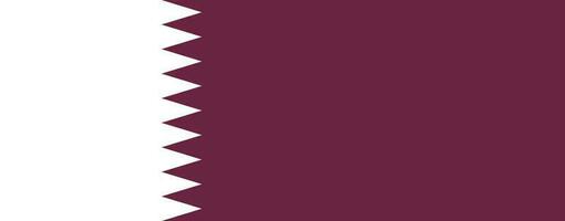 vlag van qatar.nationaal vlag van qatar vector