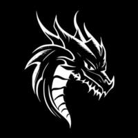 draken - hoog kwaliteit vector logo - vector illustratie ideaal voor t-shirt grafisch