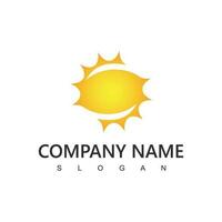 creatief zon logo , zon icoon vector