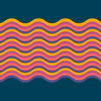 kleurrijk retro Golf naadloos patroon vector