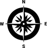 kompas wind roos noorden zuiden oosten- west vector