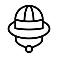 ontdekkingsreiziger hoed icoon ontwerp vector