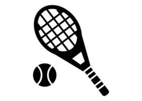 tennis racket icoon ontwerp sjabloon geïsoleerd illustratie vector