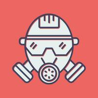 gasmasker vector icon