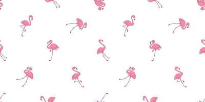 flamingo naadloos patroon vector roze flamingo's tropisch sjaal geïsoleerd tegel achtergrond herhaling behang illustratie