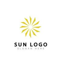 zon inloggen vector ontwerp symbool icoon modern