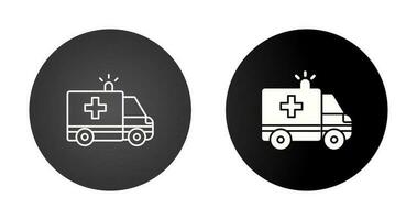 ambulance vector pictogram