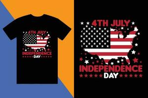 4e van juli t-shirt ontwerp, Verenigde Staten van Amerika t-shirt ontwerp, onafhankelijkheid t-shirt ontwerp vector
