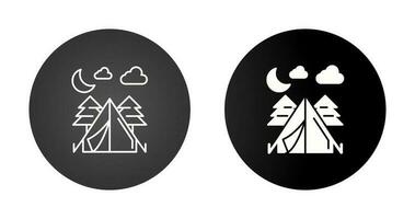 tent vector pictogram