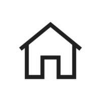 huis icoon vector ontwerp illustratie