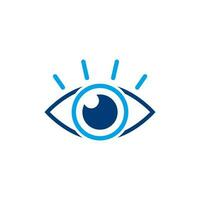 oog icoon logo vector ontwerp illustratie