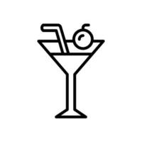 cocktail icoon voor uw website, mobiel, presentatie, en logo ontwerp. vector
