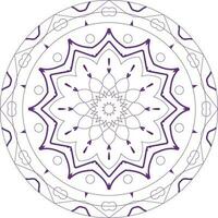 modern creatief mandala ontwerp achtergrond vector