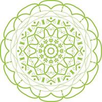 modern creatief mandala ontwerp achtergrond vector