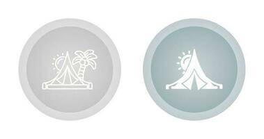 tent vector pictogram